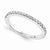 14k White Gold Moissanite Ring