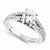 14k White Gold Forever Brilliant Ring