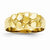14k Yellow Gold Nugget Ring
