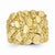 14k Yellow Gold Men's Nugget Ring
