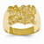 14k Yellow Gold Men's Nugget Ring