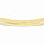 14K Yellow Gold Domed Omega Bracelet