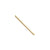 14K Yellow Gold Lightweight Omega Bracelet