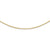 14K Yellow Gold Round Omega, 16 inch x 1.4mm, Jewelry Chains and Necklace