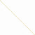 14K Yellow Gold Octagonal Snake Chain