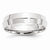 Palladium 5mm Knife edge Wedding Band