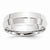 Palladium 6mm Knife edge Wedding Band