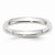 Palladium Medium Weight Comfort Fit 3mm Wedding Band