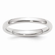 Palladium Heavy Weight Comfort Fit 2.5mm Wedding Band