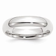 Palladium Heavy Weight Comfort Fit 5mm Wedding Band