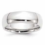 Palladium Heavy Weight Comfort Fit 7mm Wedding Band