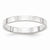 Palladium Flat Comfort Fit 2.5mm Wedding Band