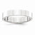 Palladium Flat Comfort Fit 4mm Wedding Band