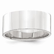 Palladium Flat Comfort Fit 8mm Wedding Band