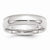 Palladium Milgrain Comfort Fit 6mm Wedding Band