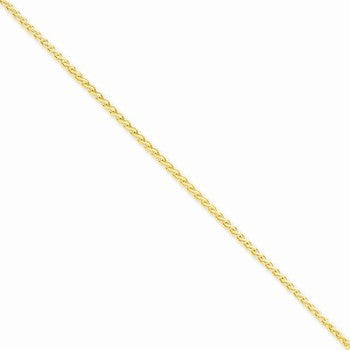 14K Yellow Gold Spiga Chain