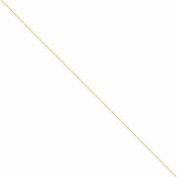 14K Yellow Gold Singapore Chain
