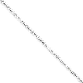 14K Yellow Gold Singapore Chain