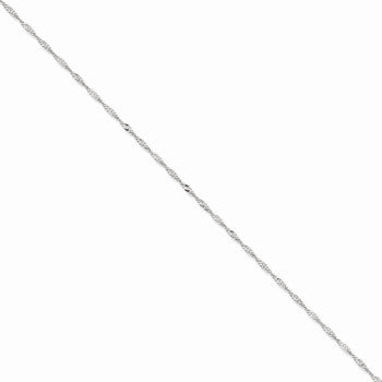 14K Yellow Gold Singapore Chain
