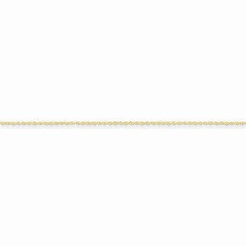 14K Yellow Gold Baby Rope Chain