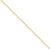 14K Yellow Gold Diamond-Cut Cable Chain