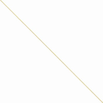14K Yellow Gold Cable Chain