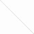 14K White Gold Diamond-Cut Cable Chain