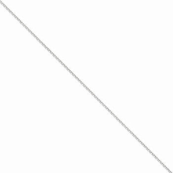 14K Yellow Gold Diamond-Cut Cable Chain