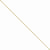 14K Yellow Gold Box Chain