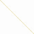 14K Yellow Gold Diamond-Cut Cable Chain
