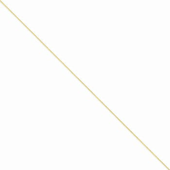 14K Yellow Gold Cable Chain