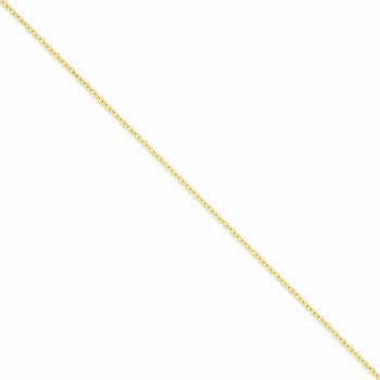 14K Yellow Gold Cable Chain