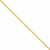 14K Yellow Gold Parisian Wheat Chain