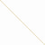 14K Yellow Gold Diamond-Cut Baby Ball Chain