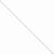 14K White Gold Parisian Wheat Chain