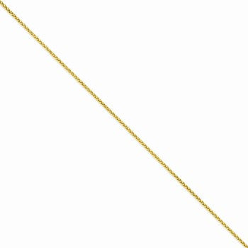 14K Yellow Gold Parisian Wheat Chain
