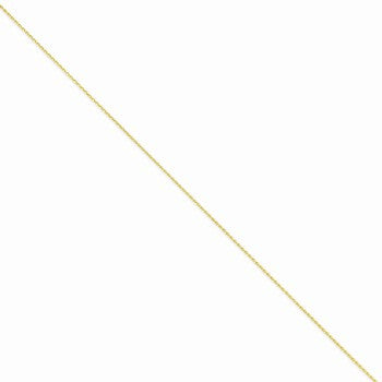 14K Yellow Gold Diamond-Cut Wheat Chain