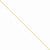14K Yellow Gold Diamond-Cut Wheat Chain
