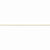 14K Yellow Gold Light-Baby Rope Chain Anklet