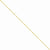 14K Yellow Gold Singapore Chain