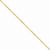 14K Yellow Gold Diamond-Cut Spiga Chain