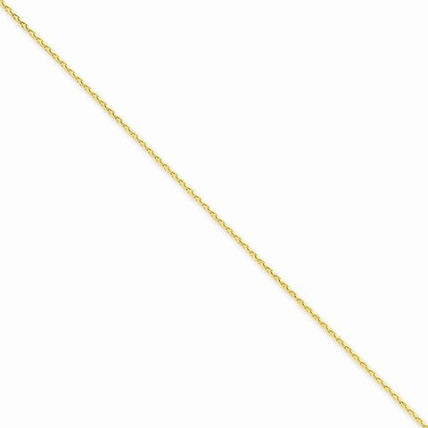 14K Yellow Gold Diamond-Cut Spiga Chain Bracelet