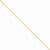 14K Yellow Gold Diamond-Cut Spiga Chain Bracelet