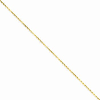 14K Yellow Gold Diamond-Cut Spiga Chain