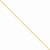 14K Yellow Gold Diamond-Cut Spiga Chain