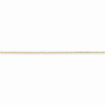 14K Yellow Gold Heavy-Baby Rope Chain
