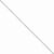 14K White Gold Round Parisian Wheat Chain