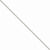 14K White Gold Parisian Wheat Chain