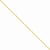 14K Yellow Gold Flat Figaro Chain Bracelet