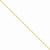 14K Yellow Gold Flat Figaro Chain